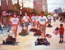 Mowers of Tech Terrach, 4th of Broadway Parade